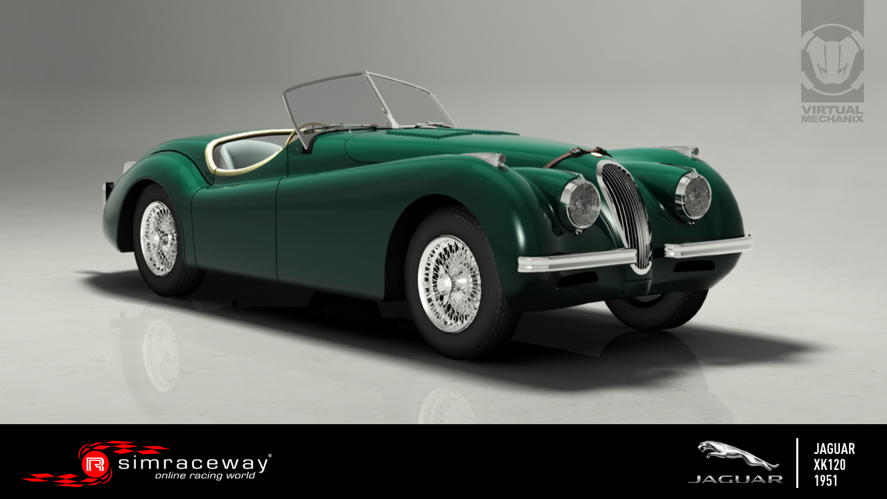 In-Game Jaguar XK120