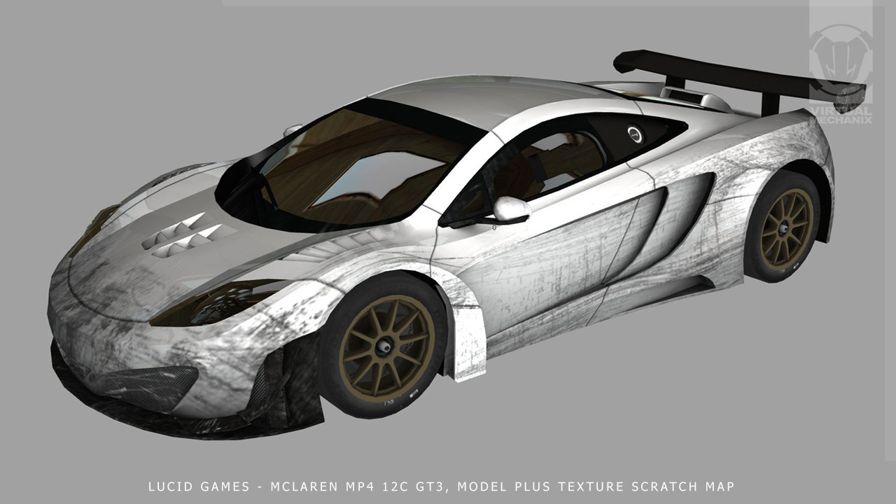 3D Model MP4 GT3