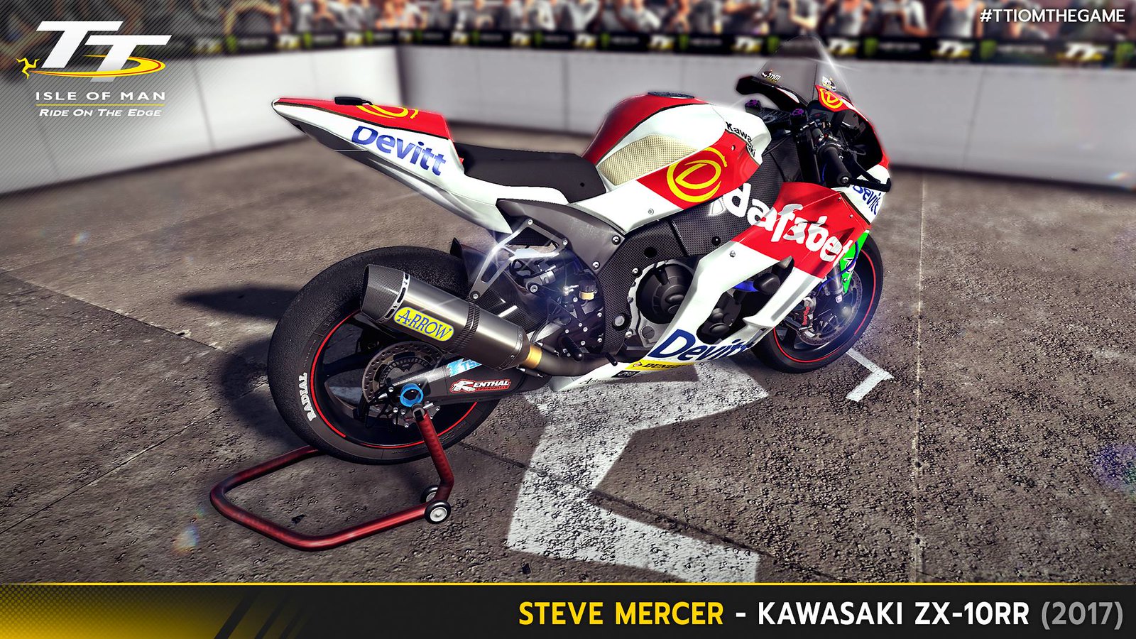 TT Kawasaki ZX10RR In Game 3D Bike