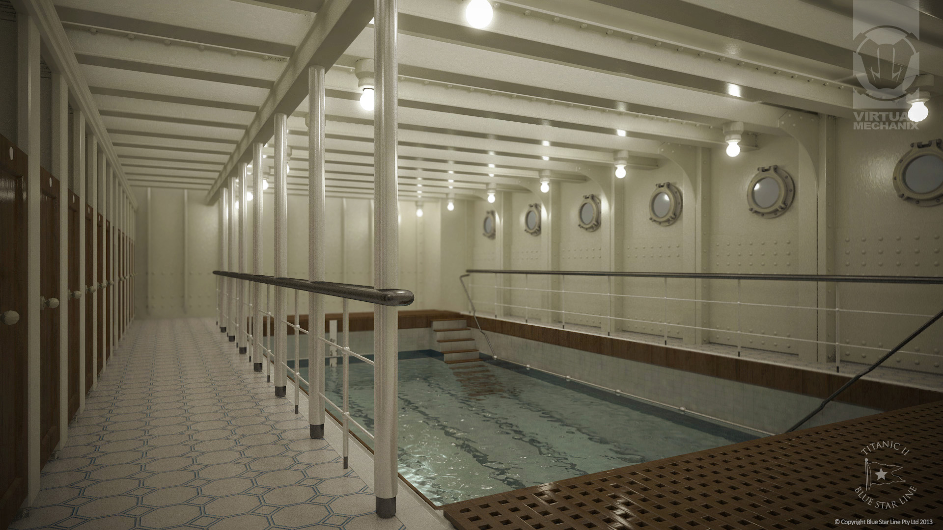 Swimming Pool 3D Visualisation