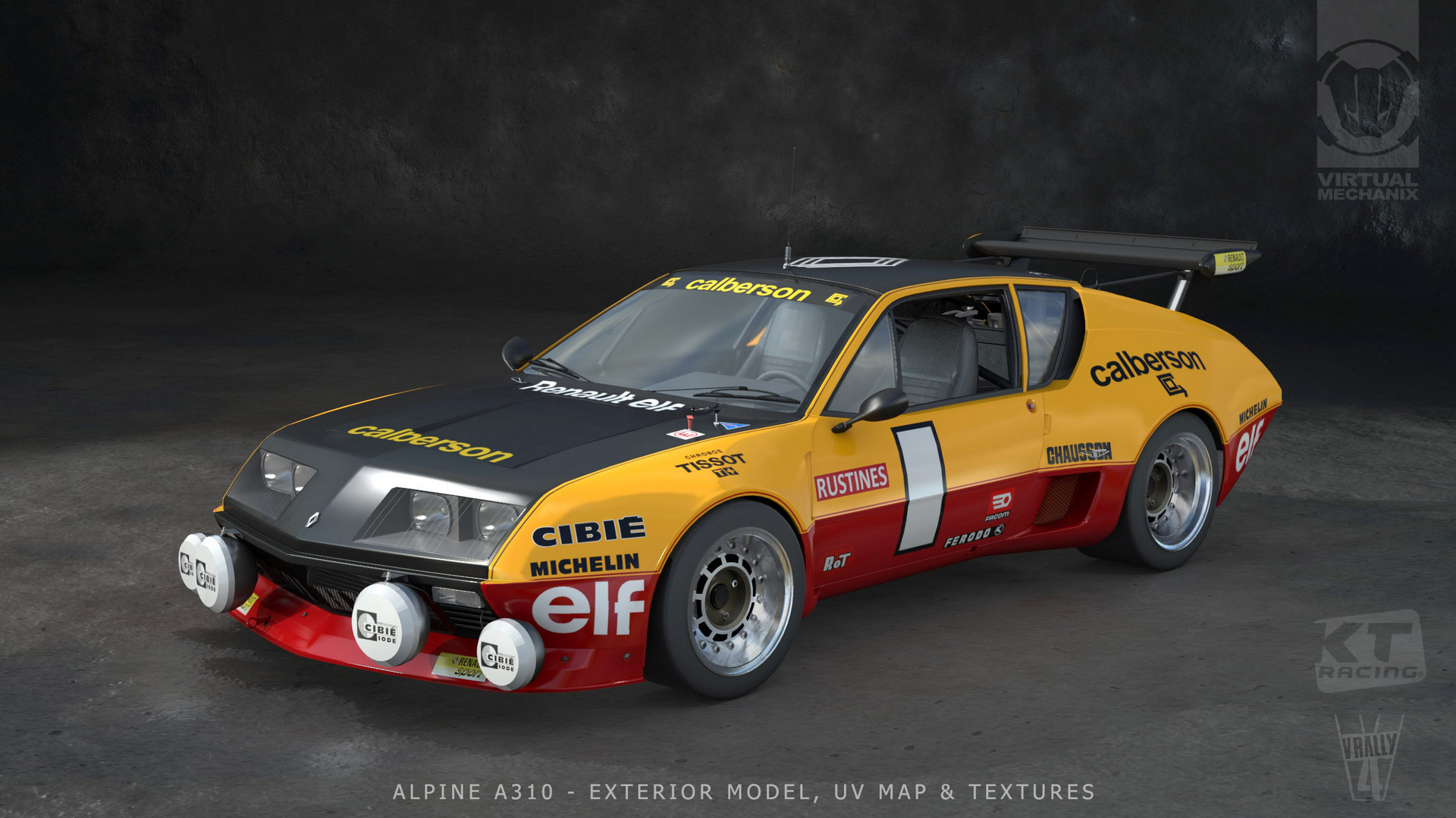 VR4 Alpine A310 Exterior Model