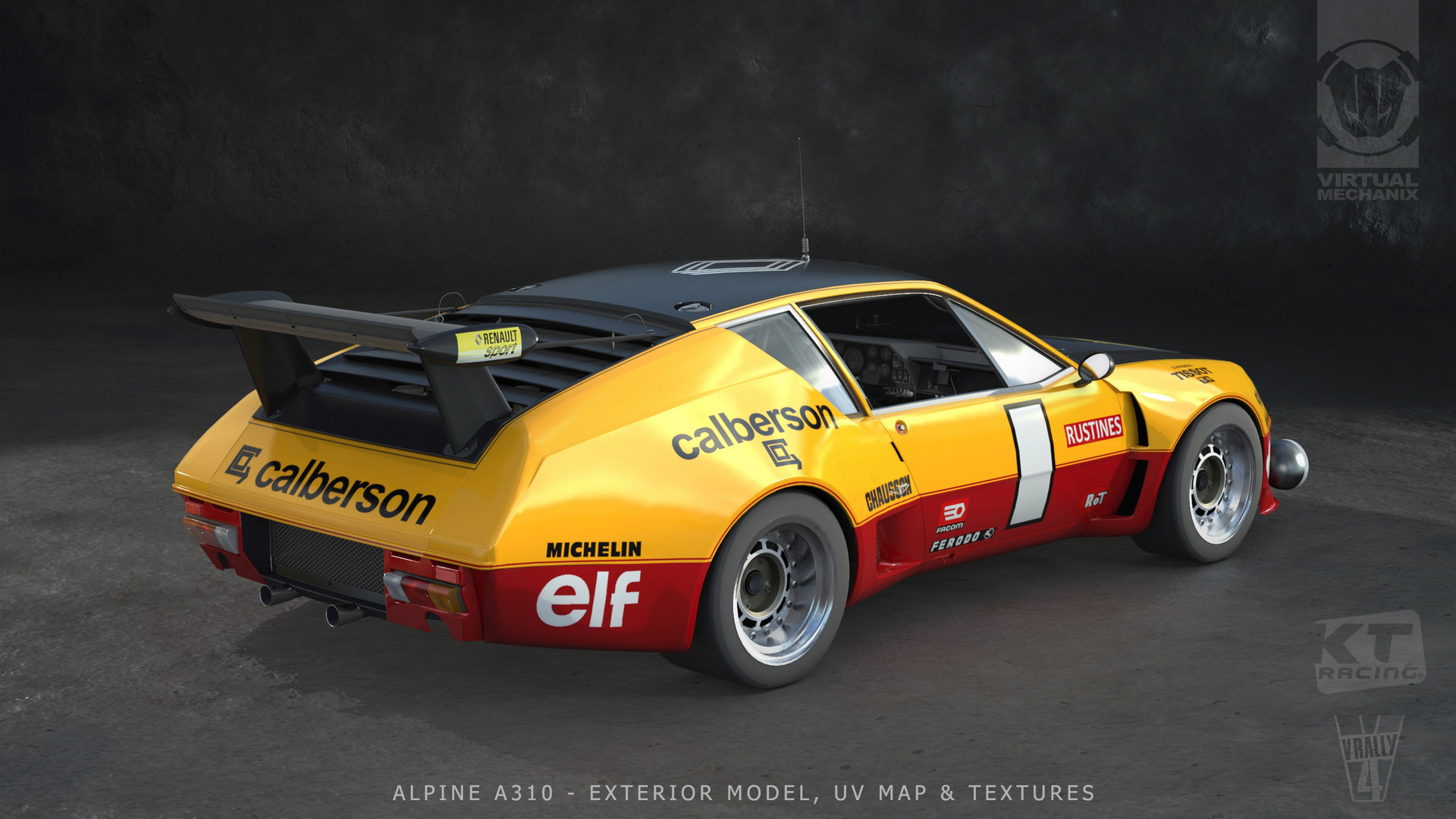 VR4 Alpine A310 Exterior 3D