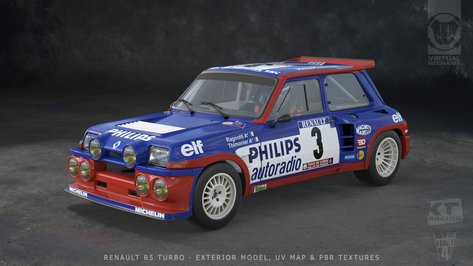 VR4 Renault R5 Vehicle 3D