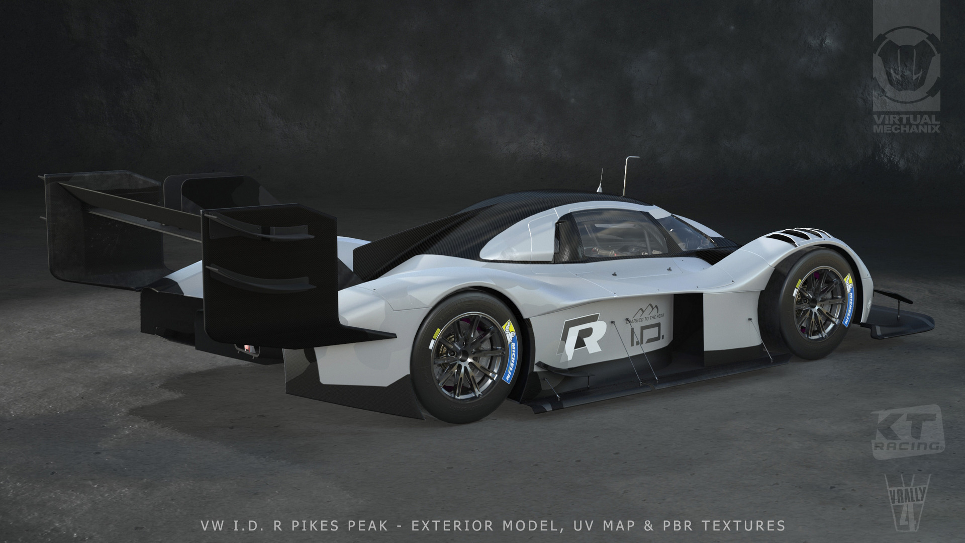 VR4 VW ID R Pikes Peaks Exterior 3D